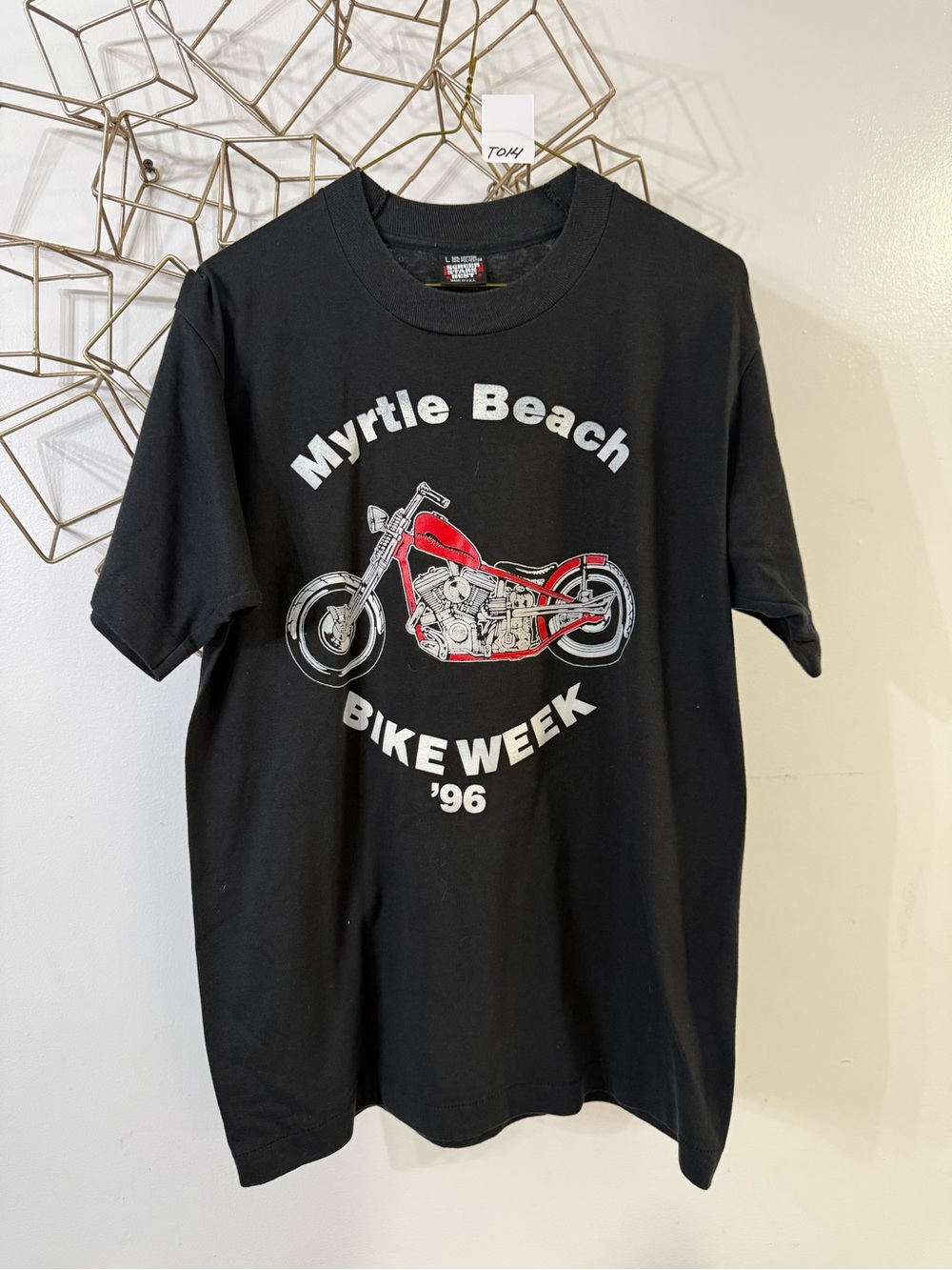 Myrtle Beach Bike Week '96 Graphic Tee - Black